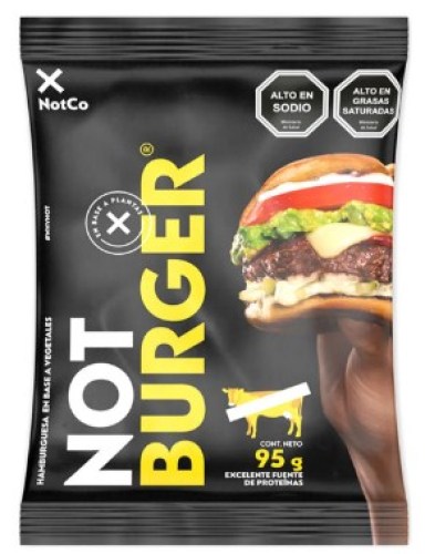 not burger 95g